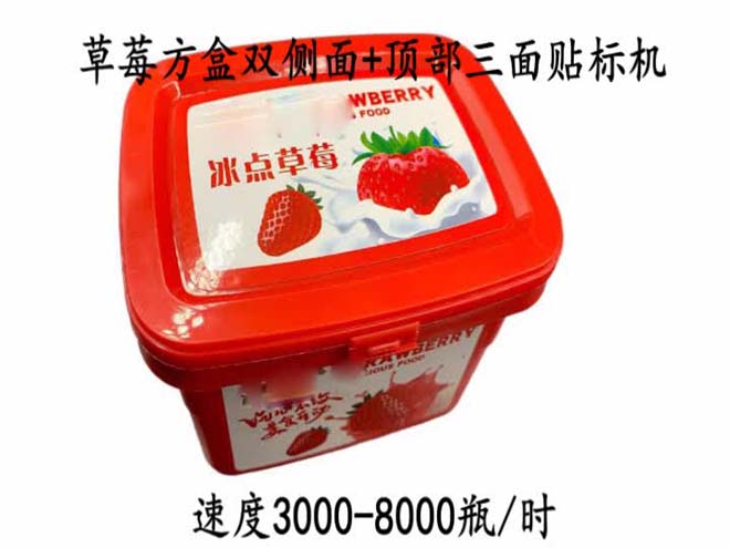雙側(cè)面+頂部三面貼標機視頻